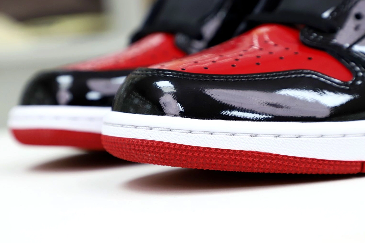 OG JORDAN HIGH PATENT BRED 1 AIR 0201